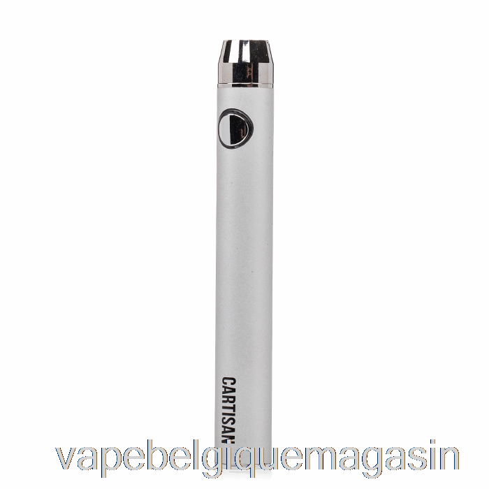 Vape Shop Bruxelles Cartisan Bouton Vv 900 Double Charge 510 Batterie [usb-c] Argent